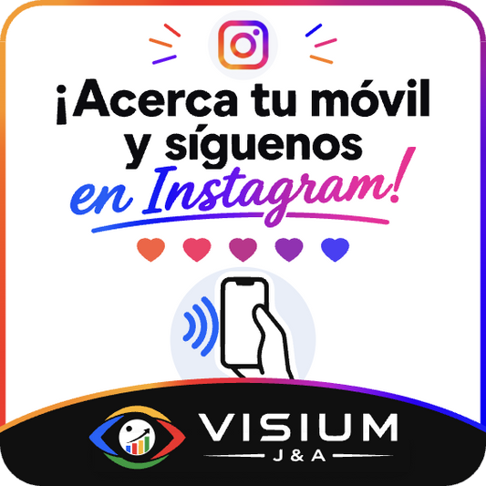 Placa adhesiva Instagram