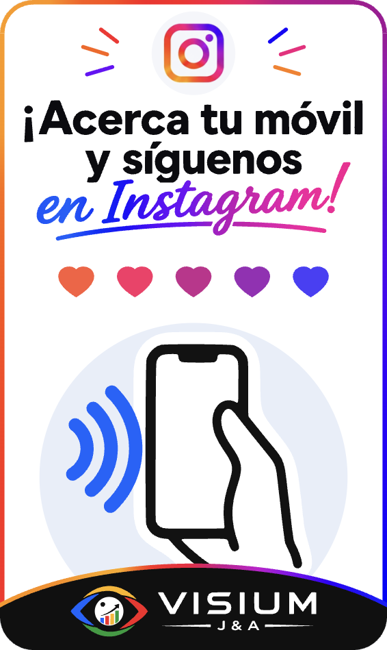 Stand NFC Instagram VISIUM