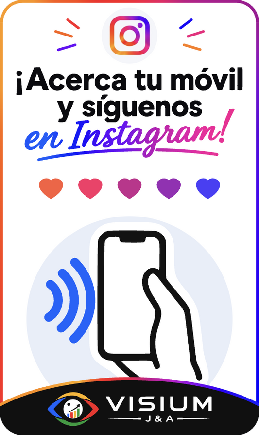 Stand NFC Instagram VISIUM